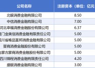 中信消金、锦程消金“卡线”增资 多家消金公司注册资本、股权结构仍未达标